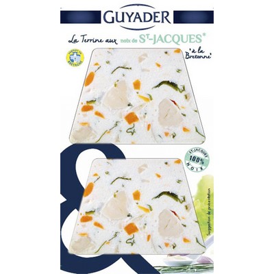 Terrine noix st Jacq. breton 2x60g