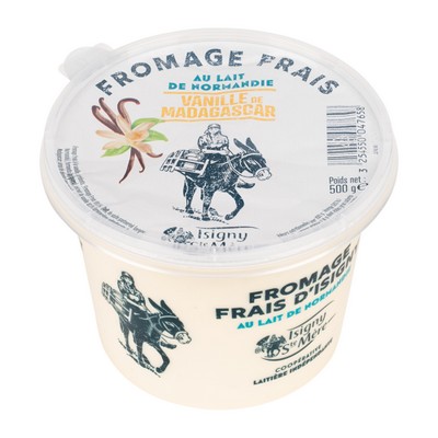 Fromage frais vanille 500g