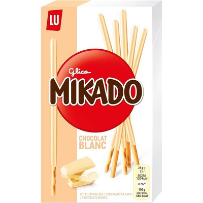 Mikado zen chocolat blanc 70g