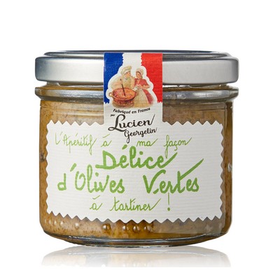 Delice olives vertes tartiner 100g