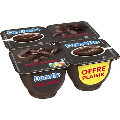 Chocolat noir extra offre plaisir 4x125g