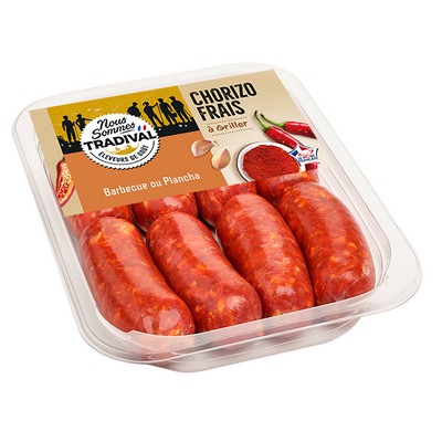 Chorizo a griller x8 400g