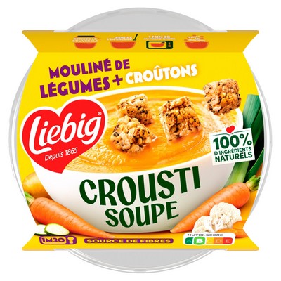 Bol mouline legumes+croutons 35cl