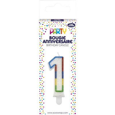 Bougie chiffre 1 20g