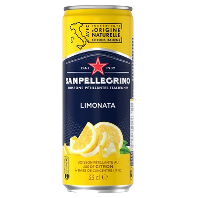 Eau petillante limonade 33cl