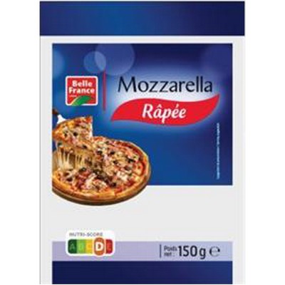 Mozzarella rapee 150g