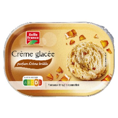 Creme brulee glacee nougat 900ml