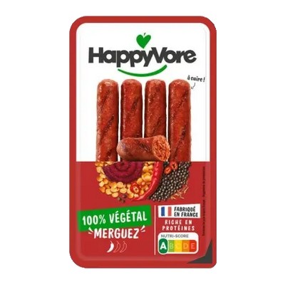 Merguez vegetales et gourmandes 200g
