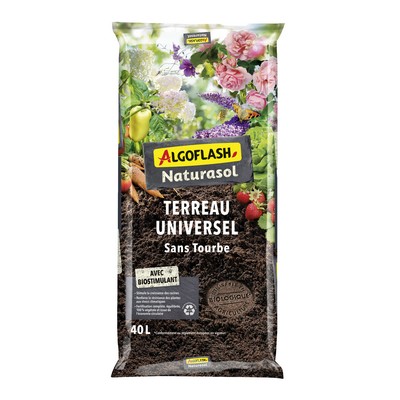 Terreau universel sans tourbe 40l