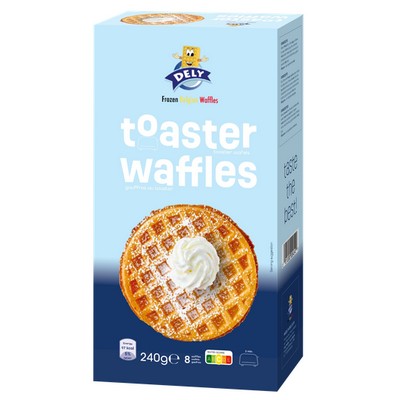 Gaufres a toaster 8x30g