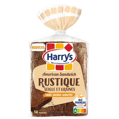Pain mie american sdwch rustique 500g