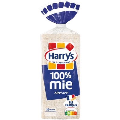 Pain 100% mie nature 500g