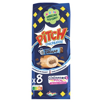 Pitch barre choco lait x8 310g