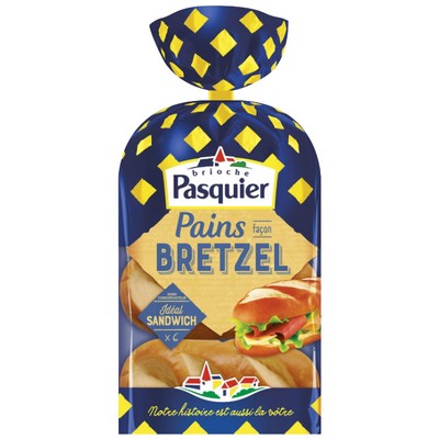 Pain ptit bretzel sandwich x6 270g