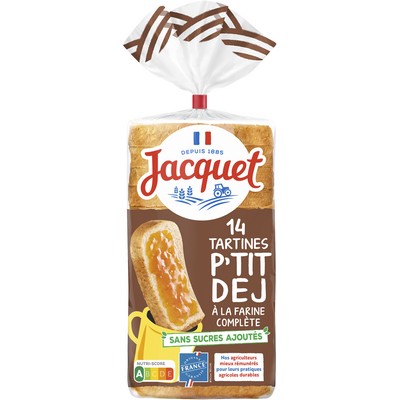 Tartine ptit d{j farine compl}te 410g