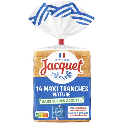 Pain de mie maxi tranches 550g