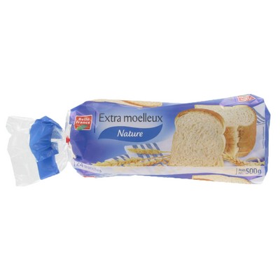Pain de mie nature 500g