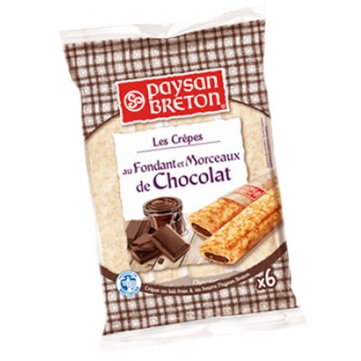 Crepes fourrees choco x6 180g