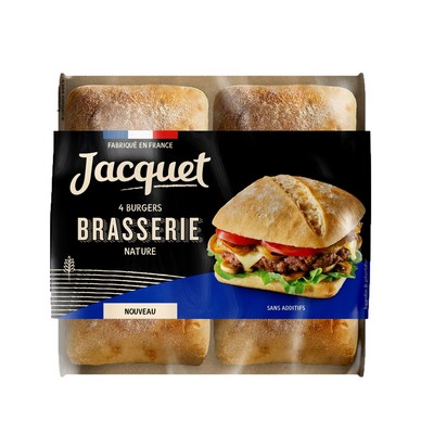 Pain brasserie burger nature 330g