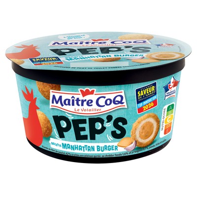 Peps box viande poulet burger 380g
